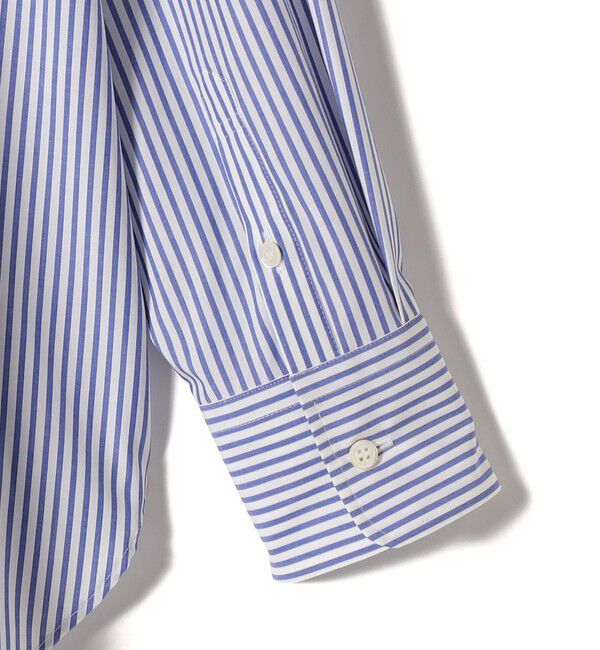 SHIPS for women「SHIPS Primary Navy Label:コットン タイプライター ビッグ シャツ」|シャツ・ブラウス|