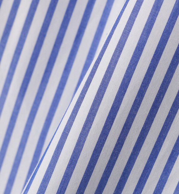 SHIPS for women「SHIPS Primary Navy Label:コットン タイプライター ビッグ シャツ」|シャツ・ブラウス|