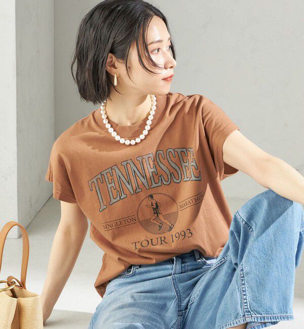 SHIPS for women「【SHIPS別注】TENNESSEE:フレンチ スリーブ プルオーバー」|タンクトップ|