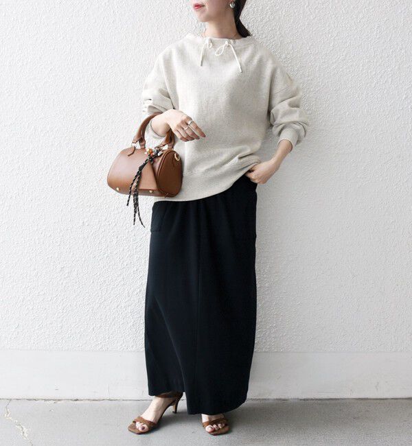 SHIPS any「SHIPS any:〈洗濯機可能〉USA コットン 裏起毛 ボトルネック プルオーバー」|スウェット・ジャージ|