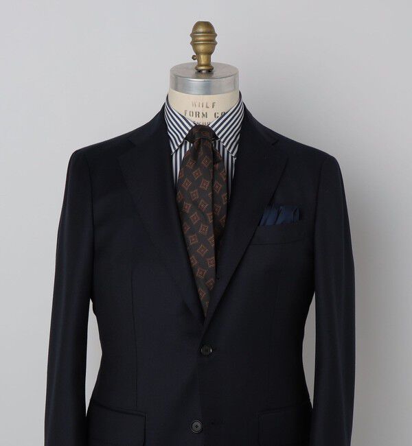 SHIPS「SHIPS: カネパ社製ファブリック プリント コモン ネクタイ」|ネクタイ・蝶ネクタイ|ダークグレー