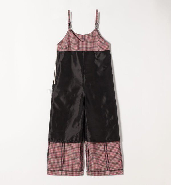 SHIPS any「SHIPS any:〈洗濯機可能〉ガンクラブ チェック サロペット パンツ」|オールインワン|