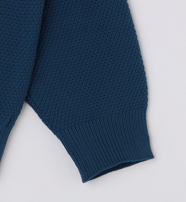 SHIPS「City Ambient Products:〈手洗い可能〉ポリエステル メッシュ ニット ポロ ロングスリーブ」|ニット・セーター|