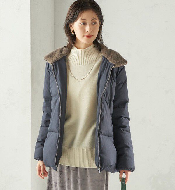 SHIPS for women「LIMONTA EAST 河田 ダウン ジャケット」|ダウン|