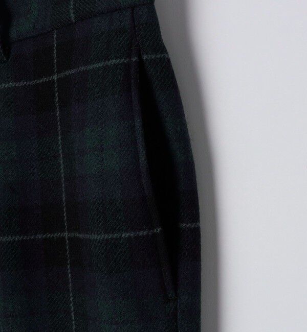 SHIPS「【SHIPS別注】THOMSON: ブラックウォッチ トラウザーズ」|チノ|