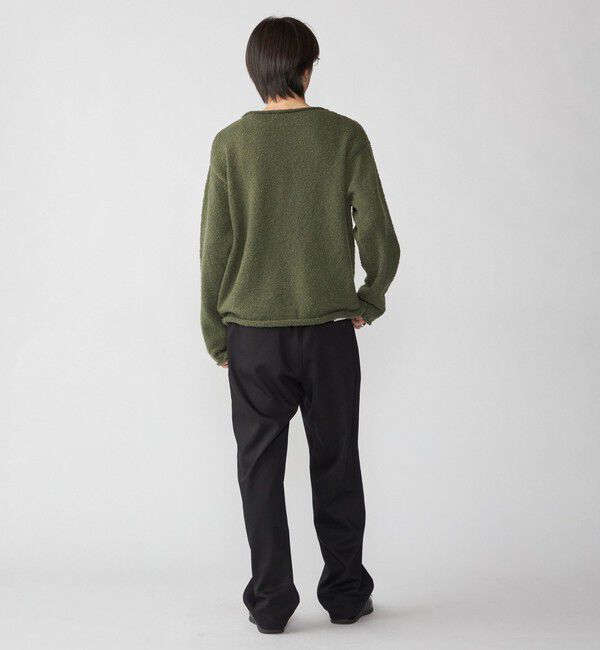 SHIPS「City Ambient Products: スーパーソフト ブークレ ロール ニット」|ニット・セーター|