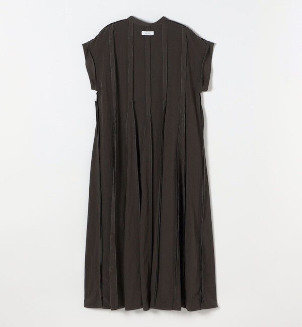 SHIPS any「《予約》SHIPS any:〈洗濯機可能〉ツイル バンドカラー フレンチ シャツ ワンピース」|ワンピース|