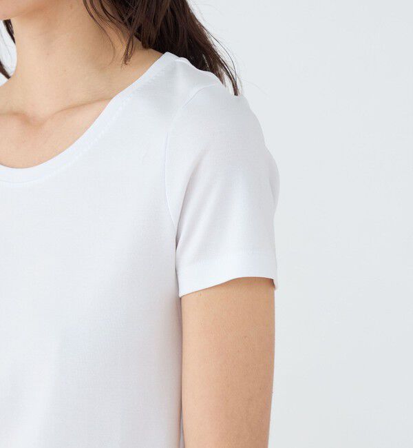 TOMORROWLAND collection「ファインコットン ラウンドネックプルオーバー」|Tシャツ・カットソー|