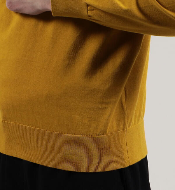 TOMORROWLAND MENS「スビンコットン クルーネックプルオーバー」|ニット・セーター|