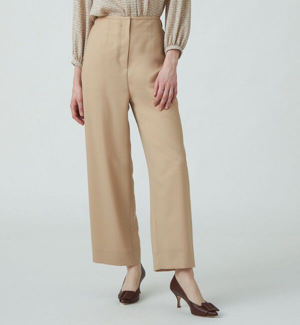 Ballsey「ライトカルゼ ストレートパンツ」|スラックス|