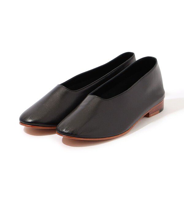 TOMORROWLAND GOODS「Martiniano GLOVE フラットシューズ」|その他|19 ブラック