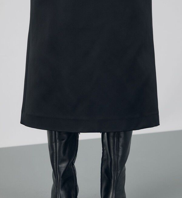 DES PRES「ナイロンハイカウントダブルクロス Vネックワンピース」|ワンピース|