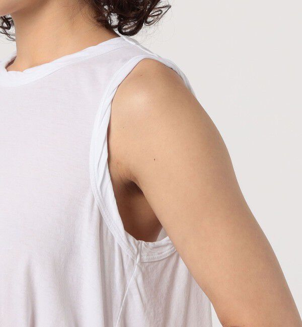 JAMES PERSE「コットンジャージー ノースリーブプルオーバー WHGF3944」|タンクトップ|