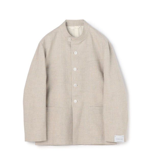 TOMORROWLAND BUYING WEAR「【別注】CARUSO コットンリネンウール フォレスティエールジャケット」|ブルゾン・スタジャン|13 グレージュ