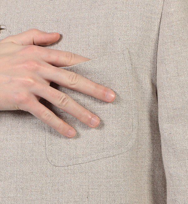 TOMORROWLAND BUYING WEAR「【別注】CARUSO コットンリネンウール フォレスティエールジャケット」|ブルゾン・スタジャン|