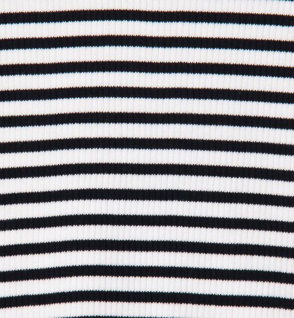 GALERIE VIE「ギザコットンリブ クルーネックプルオーバー」|ニット・セーター|