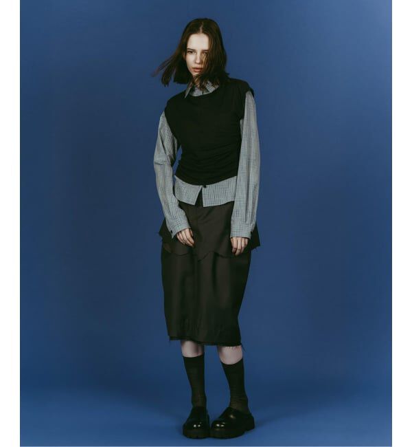 JOINT WORKS「Knuth Marf/クヌースマーフ 2-piece layered compact shirt」|シャツ・ブラウス|