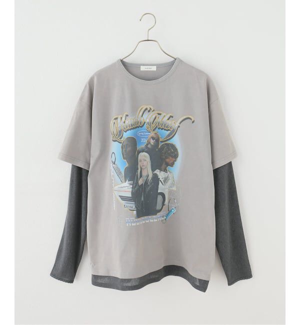 JOINT WORKS「Knuth Marf/クヌースマーフ AI future layered t-shirt」|Tシャツ・カットソー|