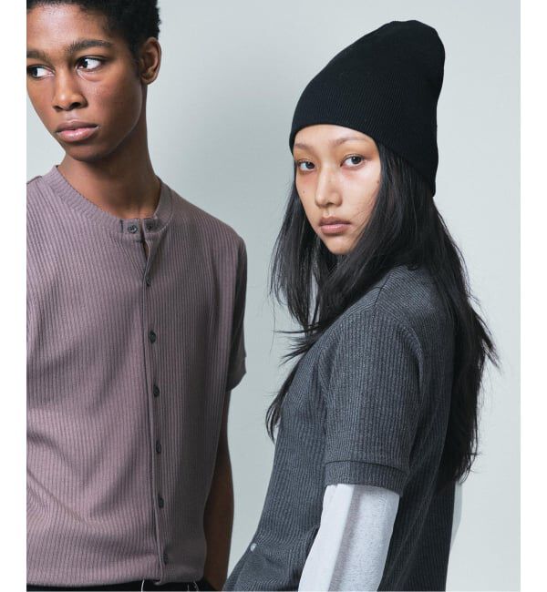 JOINT WORKS「≪予約≫NOCTO ARCHIVE/ノクト アーカイブ Collarless S/S  Cardigan」|カーディガン|