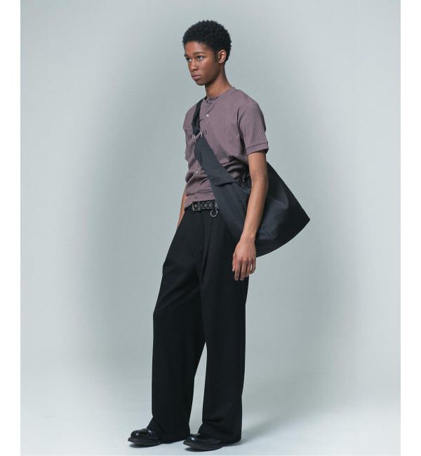 JOINT WORKS「≪予約≫NOCTO ARCHIVE/ノクト アーカイブ Collarless S/S  Cardigan」|カーディガン|