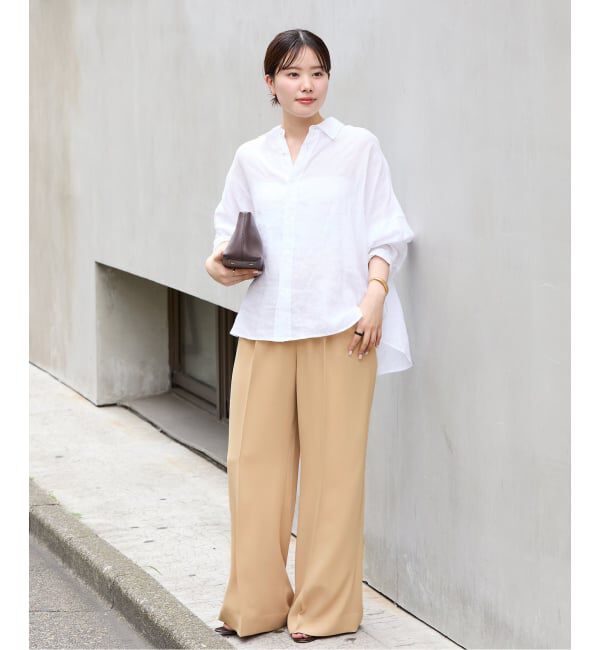 Plage「les Tendre easy care スラックス」|スラックス|