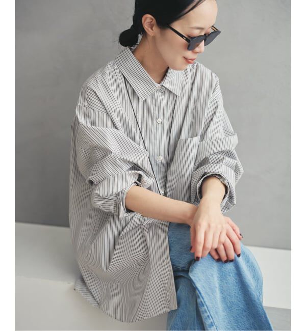 Plage「5stripe adjust シャツ」|シャツ・ブラウス|