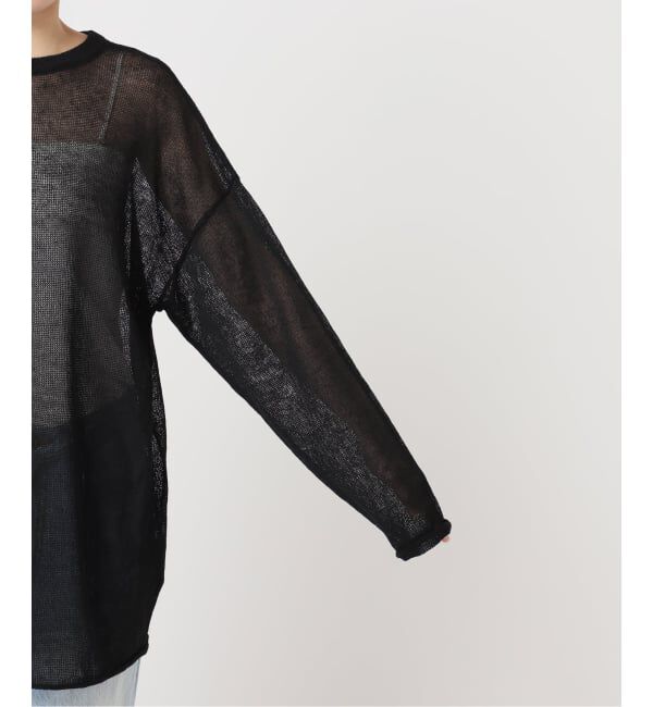 Plage「《予約》Linen/ny long プルオーバー」|ニット・セーター|