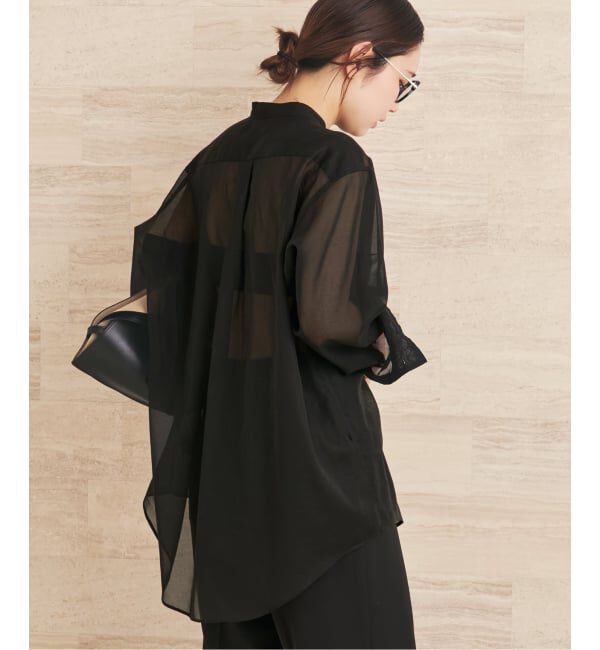 Plage「《予約》organdy sheer シャツ」|シャツ・ブラウス|