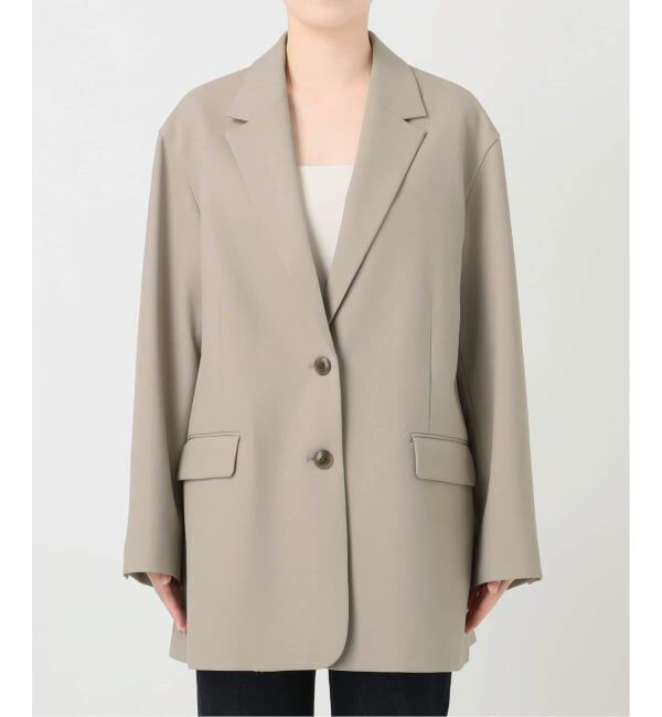 SLOBE IENA「《WEB限定/追加》PE SHARK ビックジャケット」|テーラードジャケット|