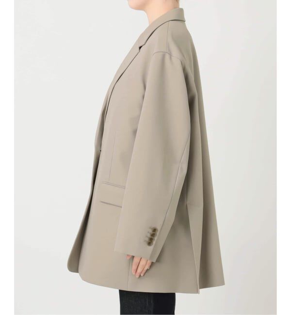 SLOBE IENA「《WEB限定/追加》PE SHARK ビックジャケット」|テーラードジャケット|