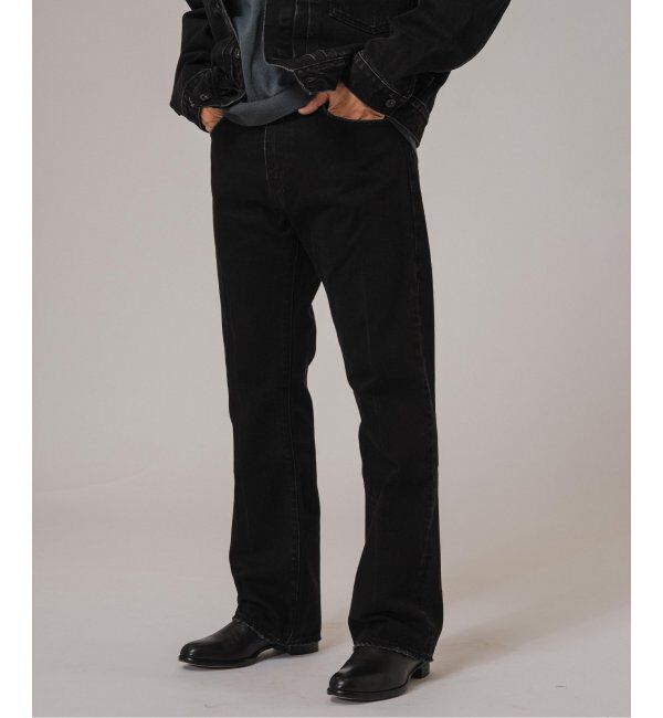 EDIFICE「Levi&rsquo;s(リーバイス) 別注 517 TM BLACK L29」|デニム|