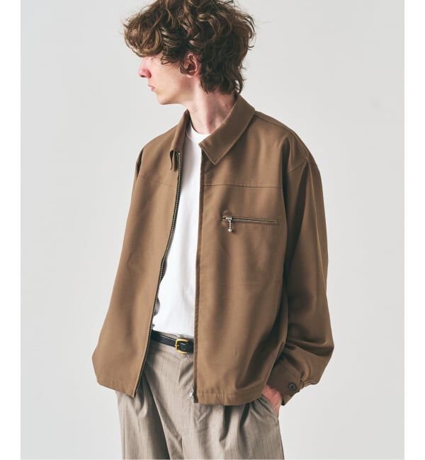 417 EDIFICE「TRツイル ジップブルゾン  "セットアップ着用可能"」|その他|