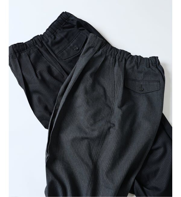 J.S.Homestead「J.S.Homestead / T/R/W ヘリンボーン インフレーション スラックス」|スラックス|