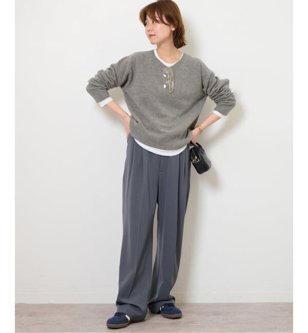JOURNAL STANDARD relume「《追加 / 新色》ウールカシミヤVネックプルオーバー」|ニット・セーター|