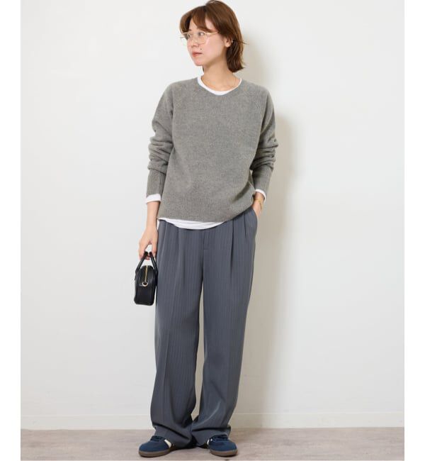 JOURNAL STANDARD relume「《追加 / 新色》ウールカシミヤVネックプルオーバー」|ニット・セーター|