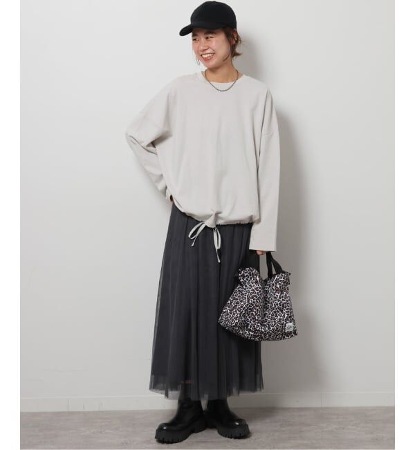 JOURNAL STANDARD relume「《追加2》ギャザーヘムロングスリーブ」|Tシャツ・カットソー|