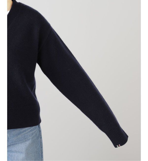 FRAMeWORK「EXTREME CASHMERE X/エクストリームカシミヤ CLOVER Vネックカーデ」|カーディガン|