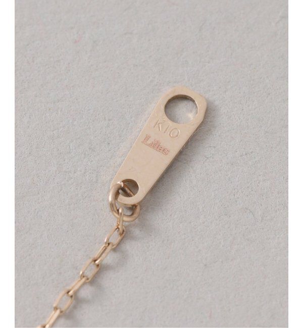 Lilas by Spick&Span「ミネラルパーツネックレス K10」|ネックレス|