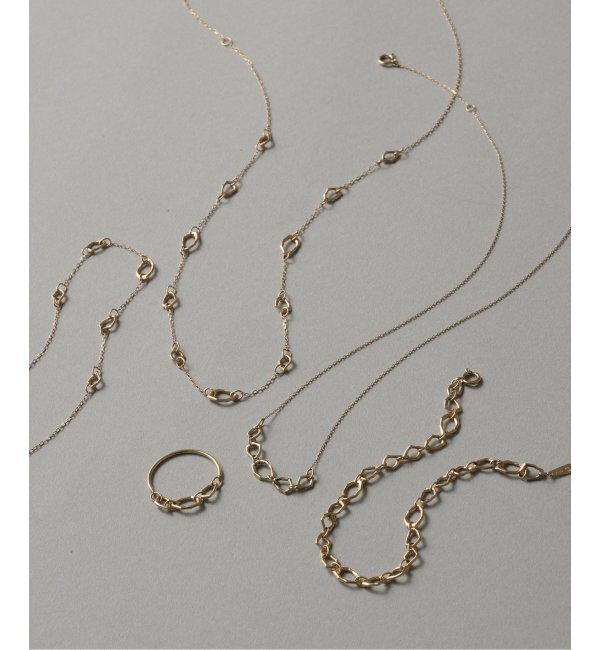 Lilas by Spick&Span「ミネラルパーツネックレス K10」|ネックレス|