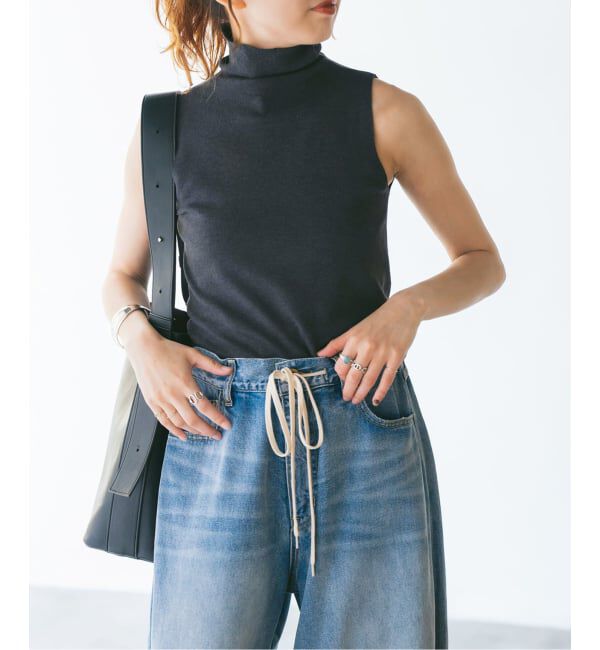 Spick and Span「《手洗い可》シルク混アメスリタートルネック」|ニット・セーター|