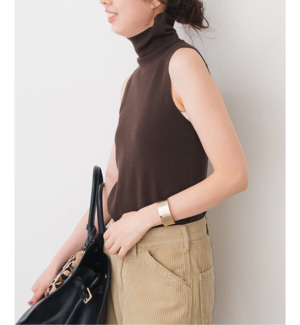 Spick and Span「《手洗い可》シルク混アメスリタートルネック」|ニット・セーター|