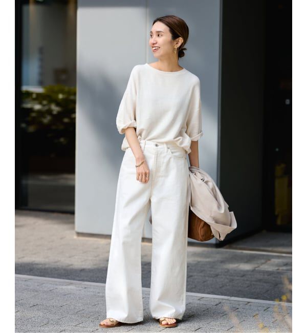 FRAMeWORK「≪WEB先行 / 追加予約≫LINEN TERRY LOOSEプルオーバー」|Tシャツ・カットソー|