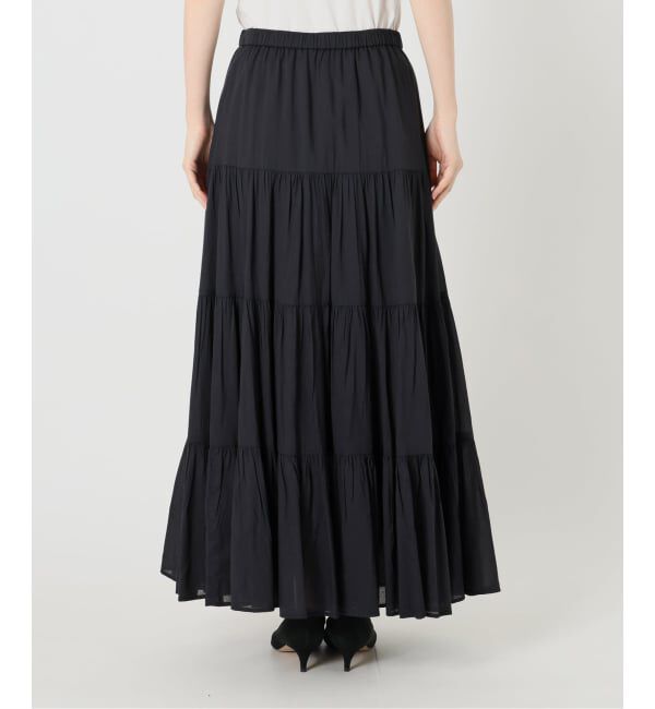 Spick and Span「《予約》HYU ギャザーティアードスカート」|スカート|