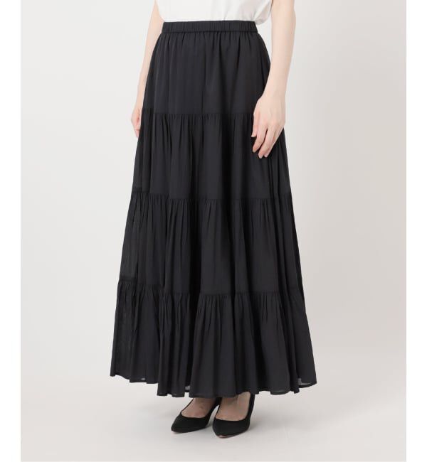 Spick and Span「《予約》HYU ギャザーティアードスカート」|スカート|