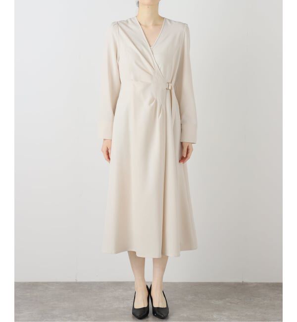  「【洗える】カシュクールワンピース」|ワンピース|