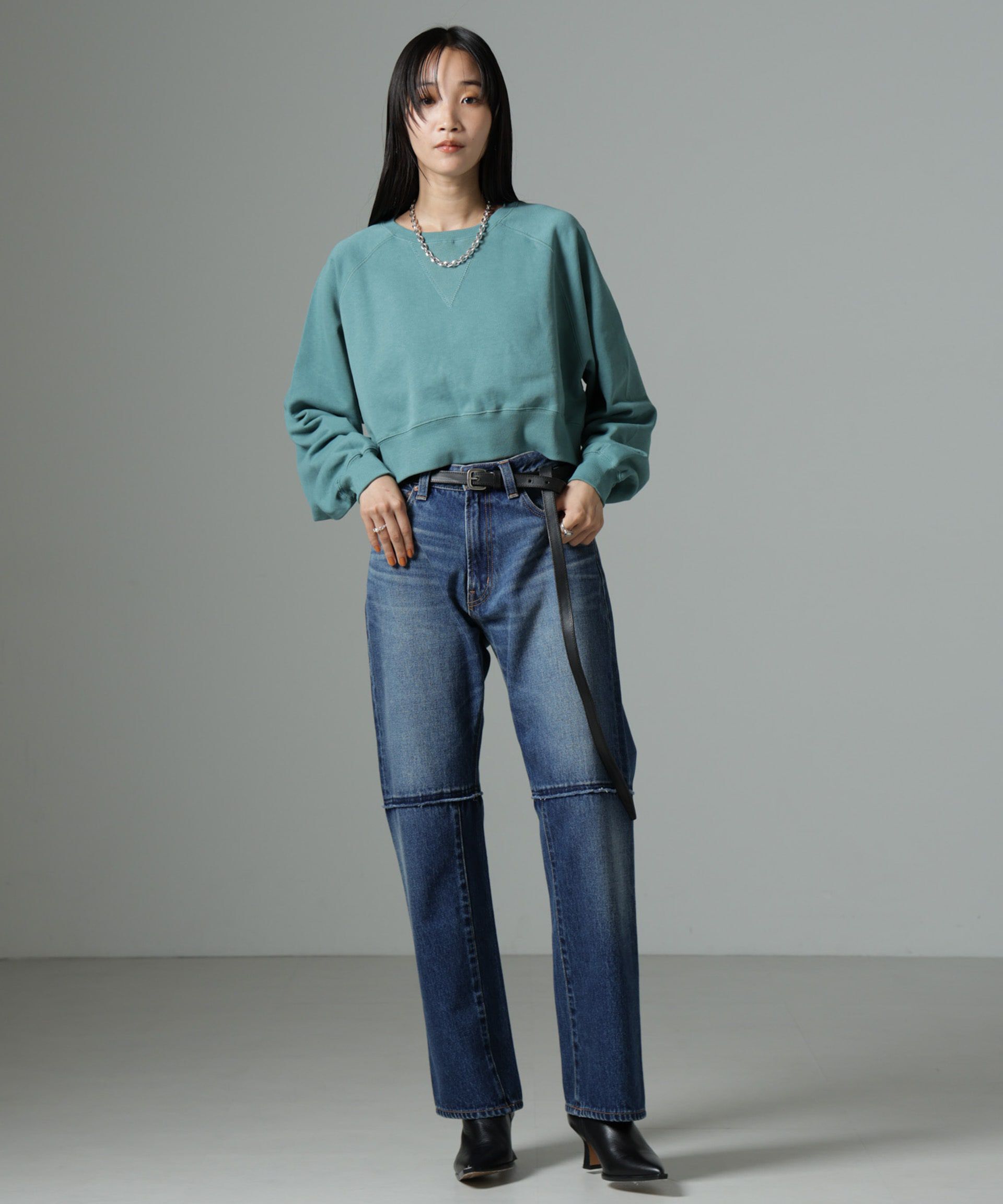 nano･universe「ショートスウェットプルオーバー」|Tシャツ・カットソー|