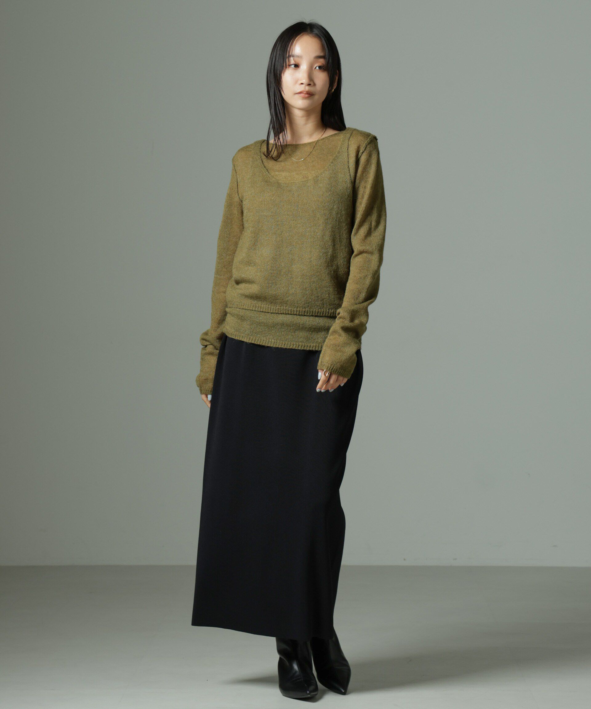 nano･universe「ビスチェセットニット」|ニット・セーター|