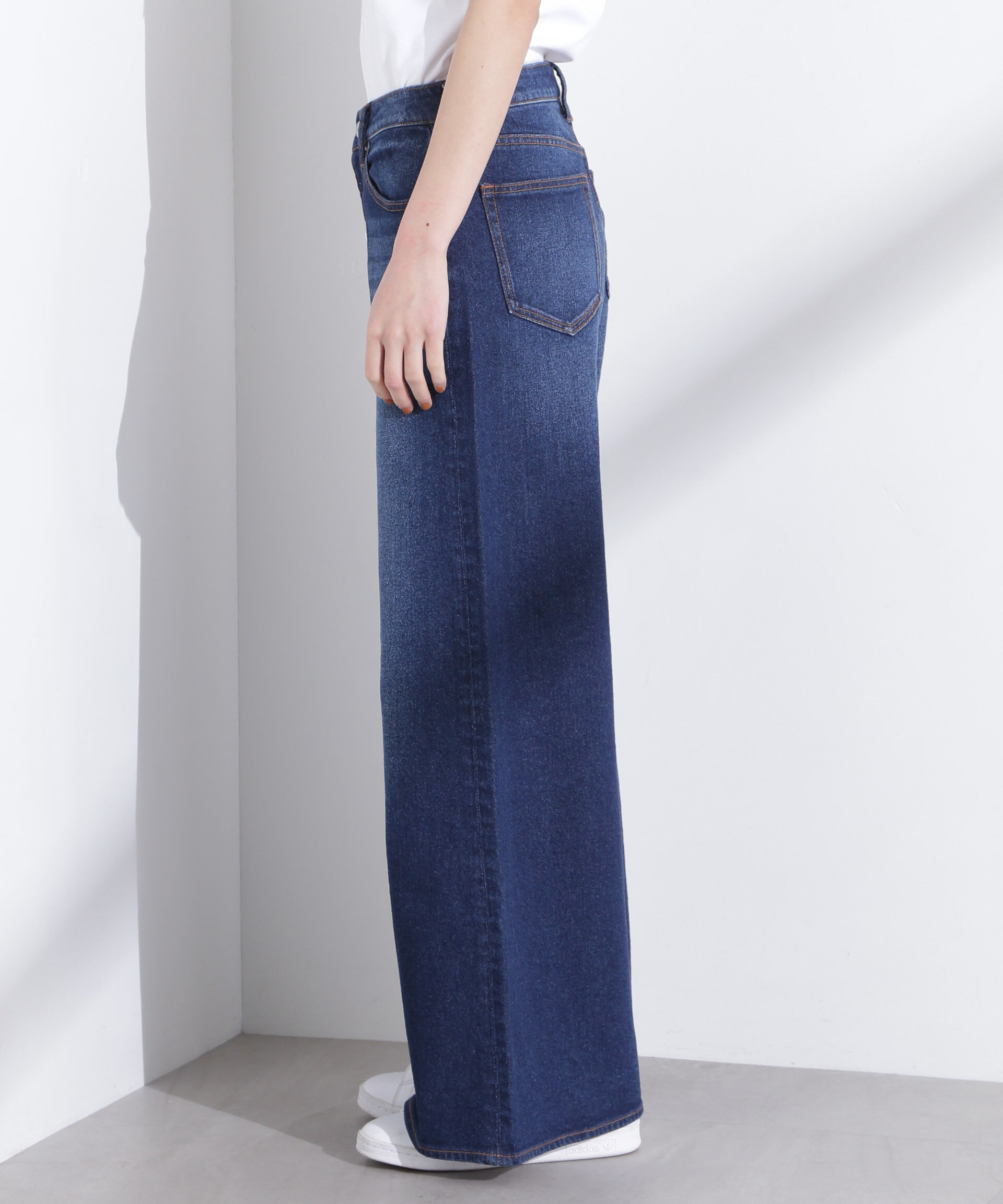 nano･universe「「MC」&rdquo;TIMELESS　WARDROBE&rdquo;ワイドフィットデニム」|チノ|