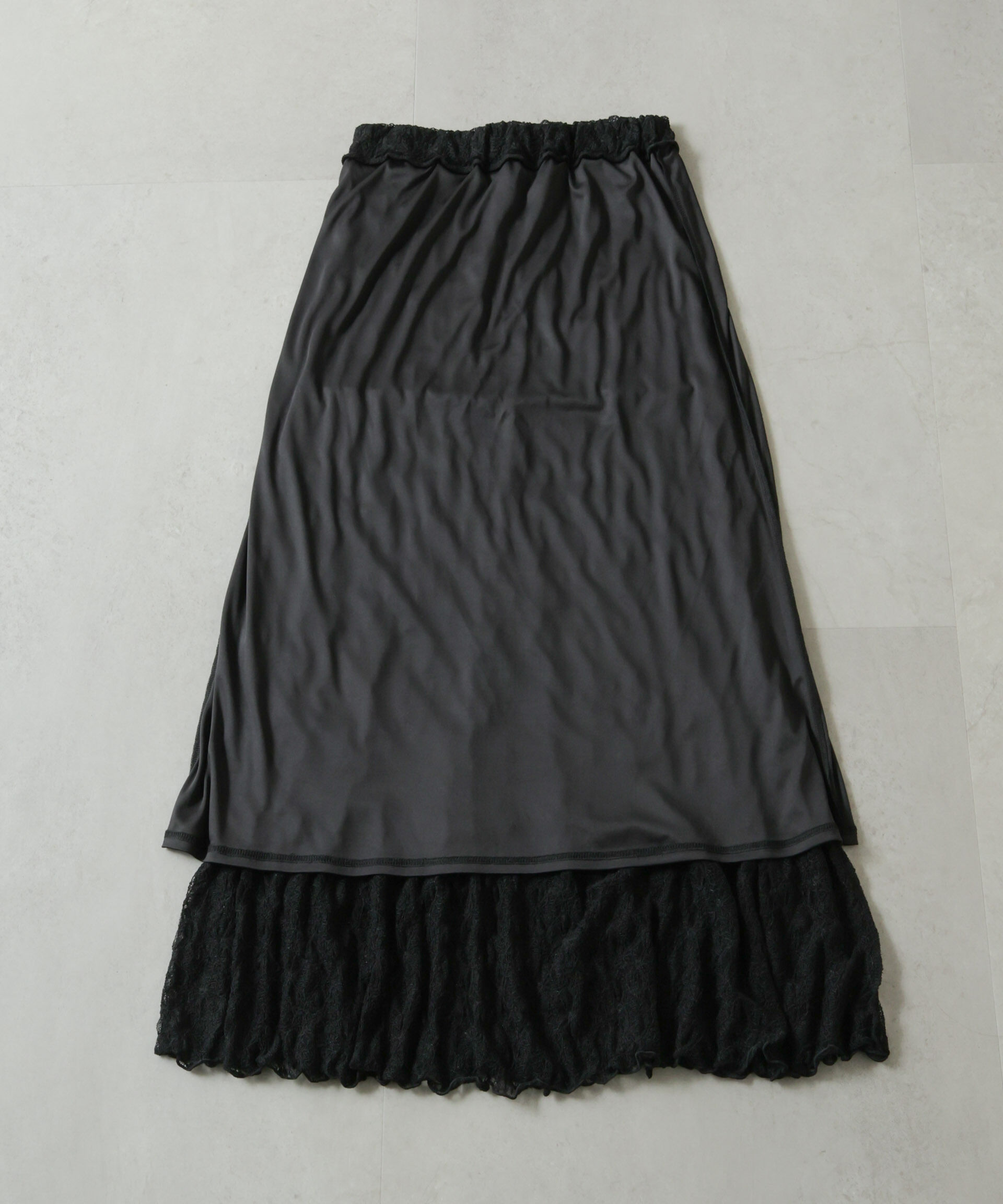 nano･universe「シアーレースフレアスカート(セットアップ可)」|スカート|