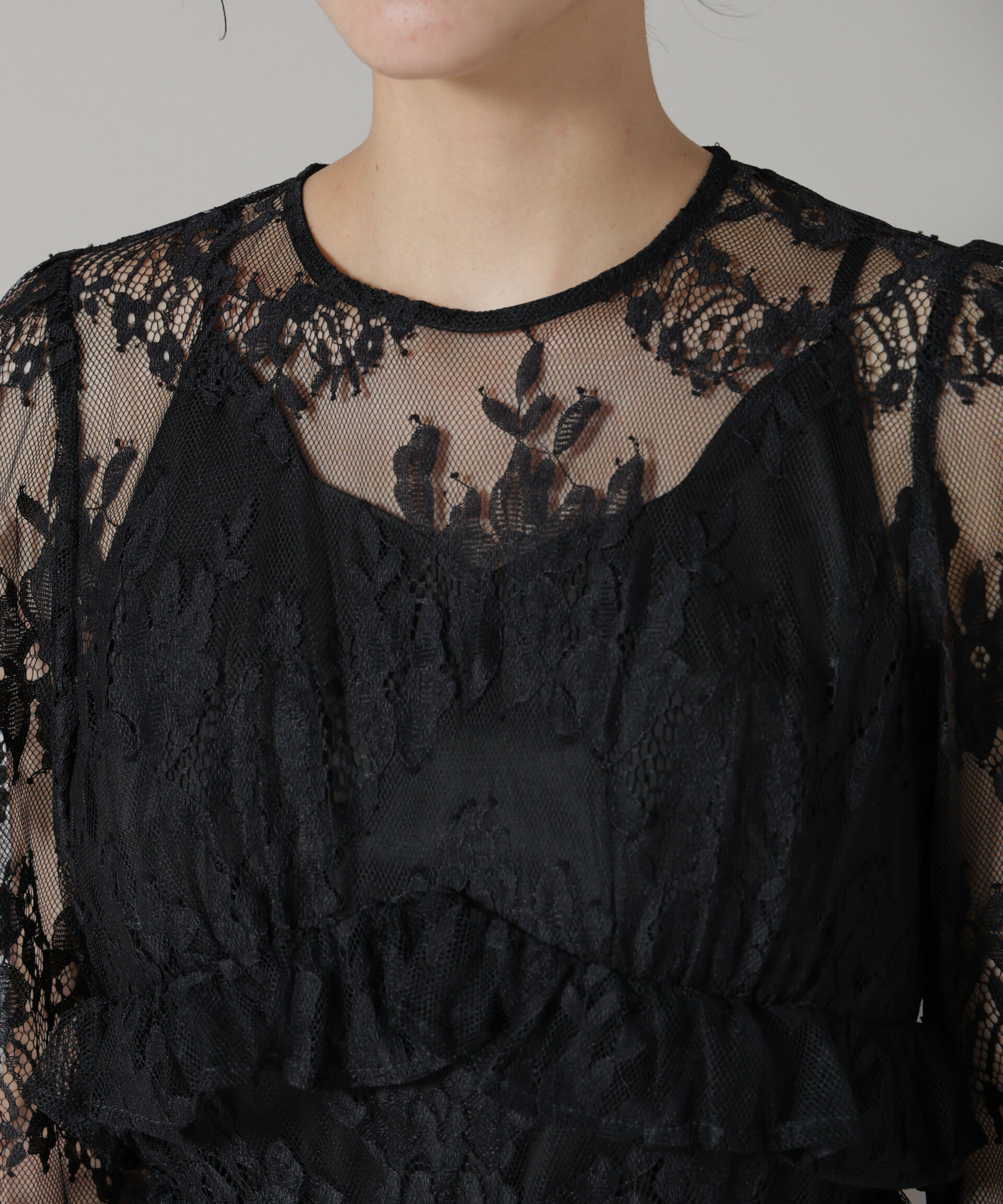 nano･universe「troisieme chaco/RUSSELLACE ワンピース」|ワンピース|